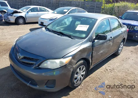 2011 Toyota Corolla из США, поврежденный, VIN 2T1BU4EE9BC716218